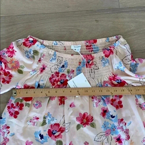 Beach lunch lounge Ellora floral peachie top xs - Picture 3 of 5